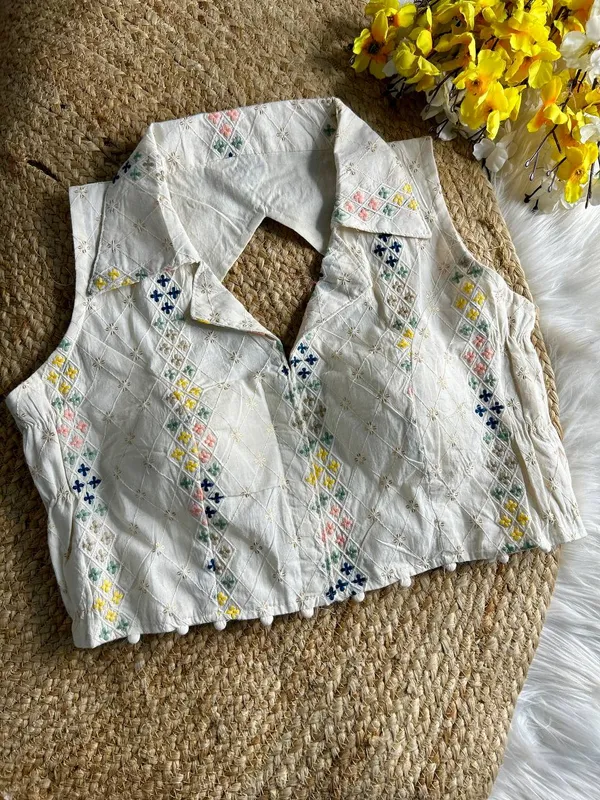 Colorful_Threads,_Effortless_Fit:_The_Perfect_Stretch_Blouse