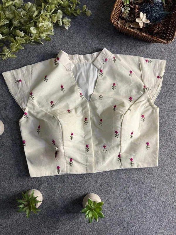 Embroidered_Ivory_Cap-Sleeve_Blouse