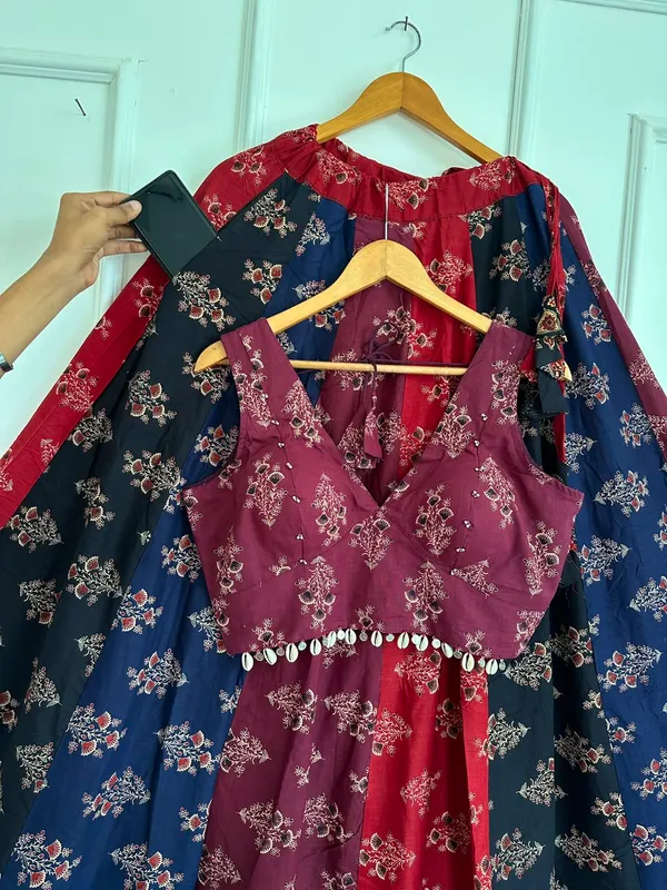 Ethnic_Ajrakh_Lehenga_Choli_For_Navratri