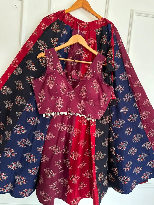 Ethnic_Ajrakh_Lehenga_Choli_For_Navratri