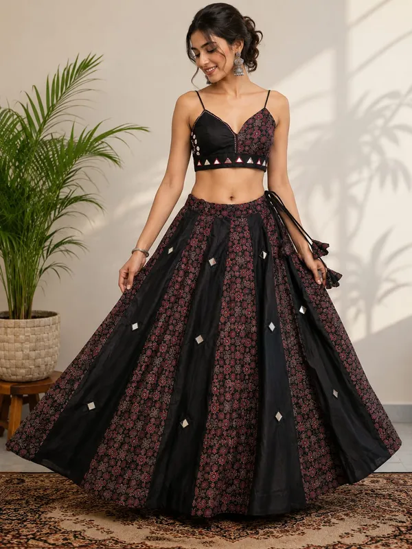 Ethnic_Ajrakh_Lehenga_Choli_with_Mirror_Detailing_For_Navratri