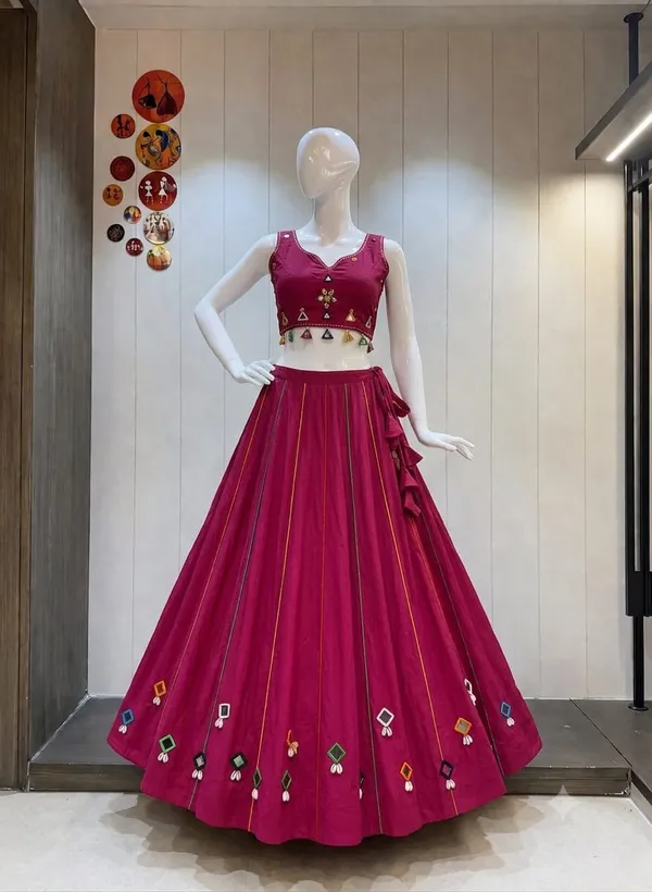 Ethnic_Lehenga_Choli_with_Mirror_Detailing_For_Navratri