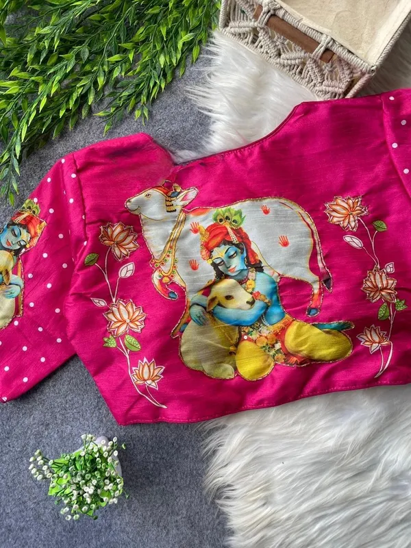 Ethnic_Wear_Krishna_Print_Blouse