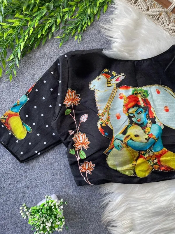 Ethnic_Wear_Krishna_Print_Blouse