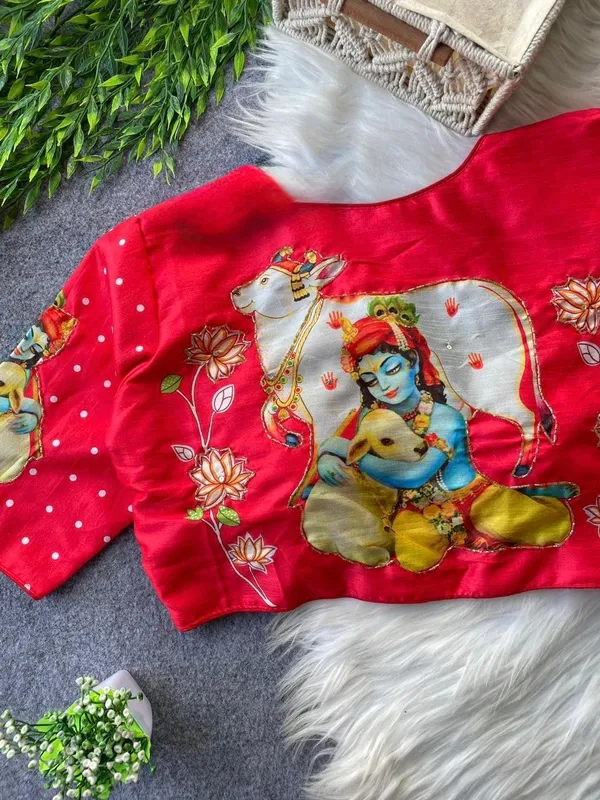 Ethnic_Wear_Krishna_Print_Blouse