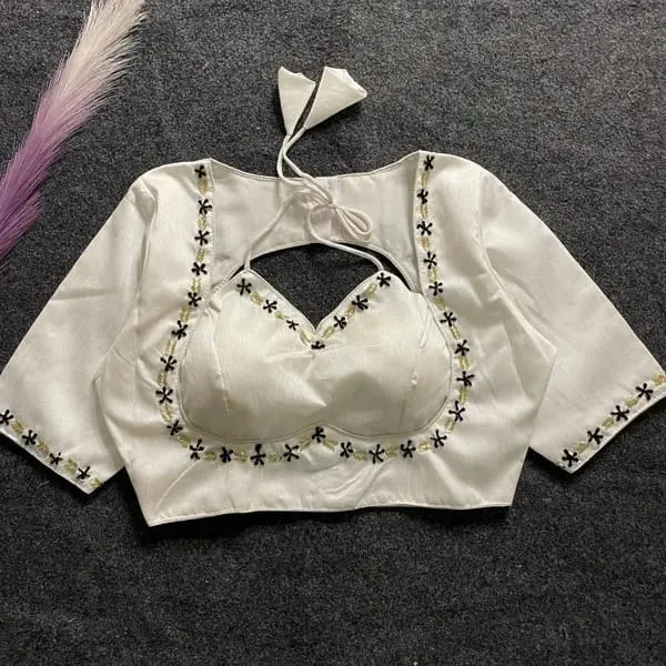 Evaluate_Halter_Neck_Heavy_Banglori_Handcrafted_Work_from_Front_And_Back_of_the_blouse_
