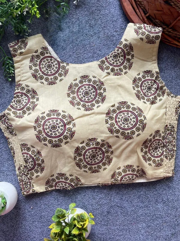 Flexifit_Handblock_Designer_Ajrakh_Cotton_Blouse