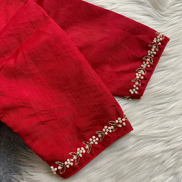 Graceful_Silk_Designer_Blouse_with_Sleeve_&_Neck_Embellishments
