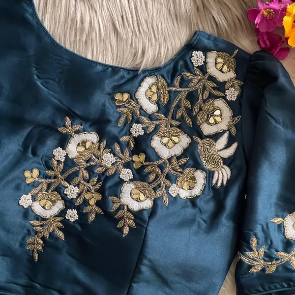 Handmade_Zardosi_Work_Pure_Silk_Boutique_Blouse