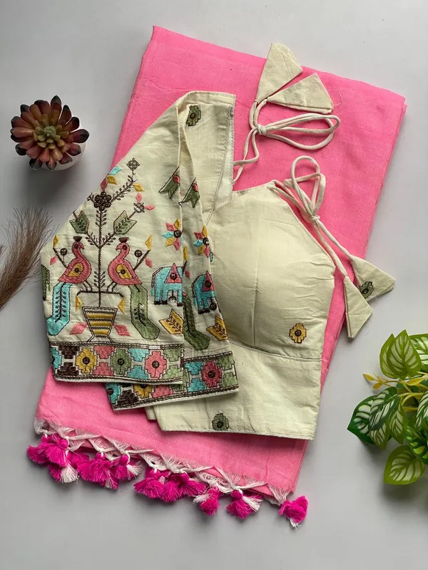 Khadi_cotton_saree_with_an_embroidered_blouse