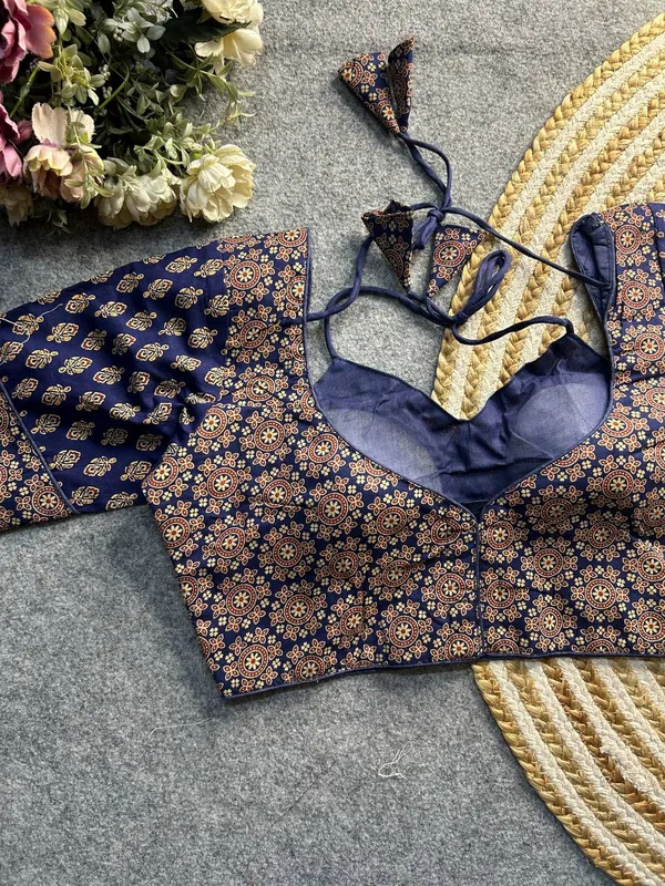 Perfectly_stitched_Ajrakh_print_blouses_that_complete_your_saree
