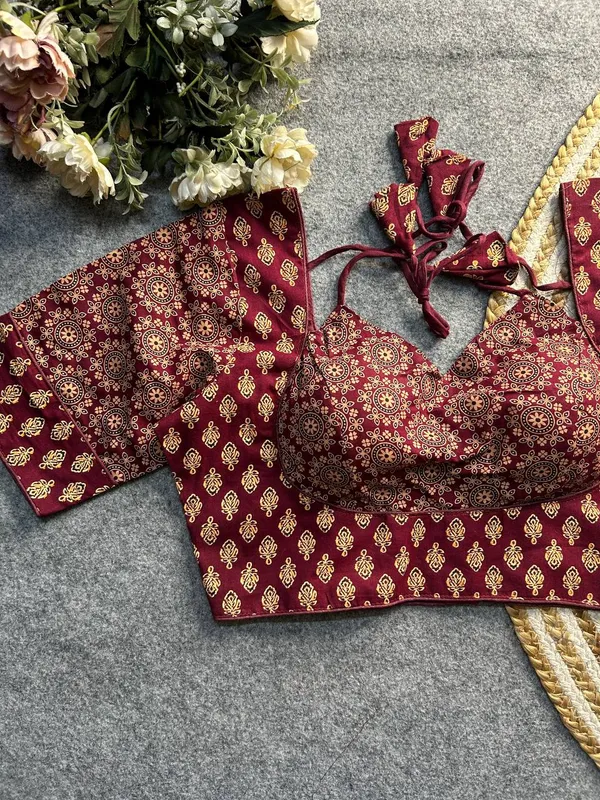 Perfectly_stitched_Ajrakh_print_blouses_that_complete_your_saree.