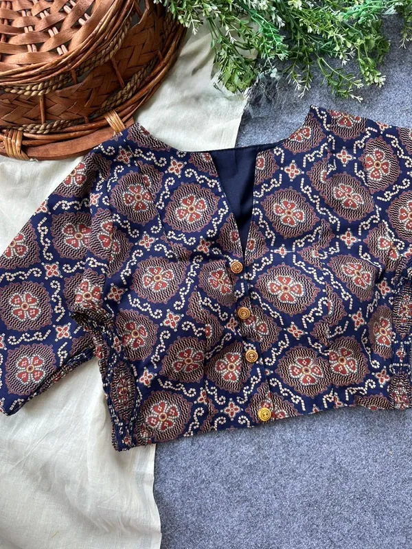 Timeless_Printed_FlexiFit_Designer_Blouse