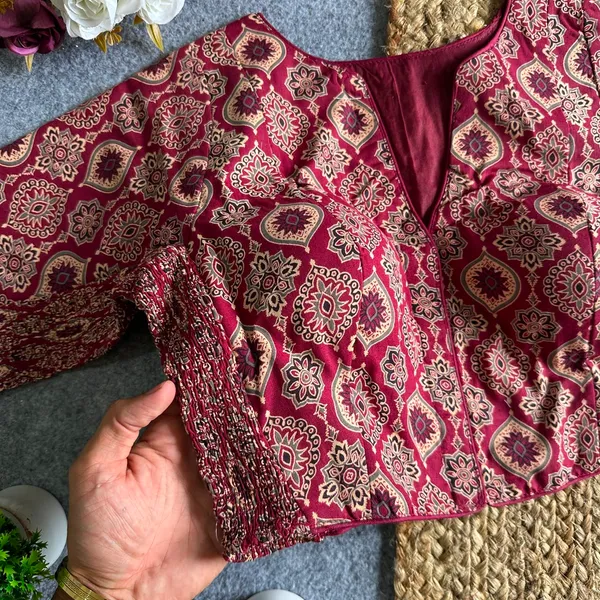 Timeless_Printed_FlexiFit_Designer_Blouse