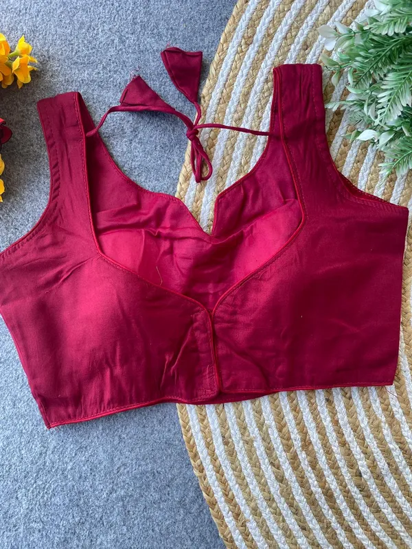 V-Neck_Crop_Blouse_–_Perfect_for_Ethnic_&_Fusion_Wear
