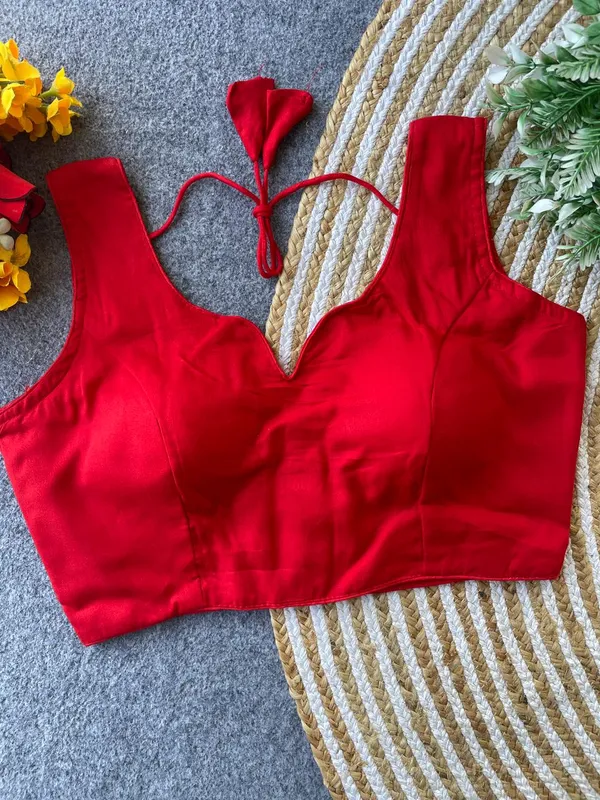 V-Neck_Crop_Blouse_–_Perfect_for_Ethnic_&_Fusion_Wear