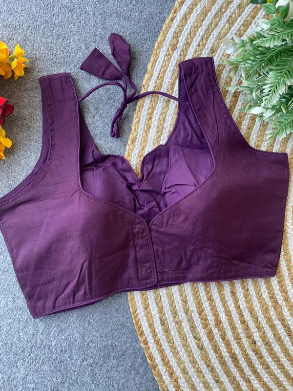 V-Neck_Crop_Blouse_–_Perfect_for_Ethnic_&_Fusion_Wear