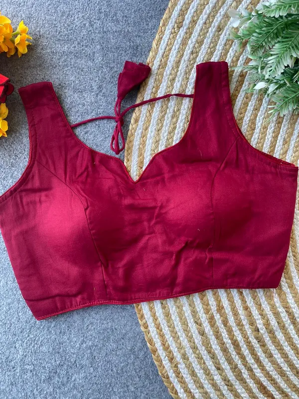 V-Neck_Crop_Blouse_–_Perfect_for_Ethnic_&_Fusion_Wear