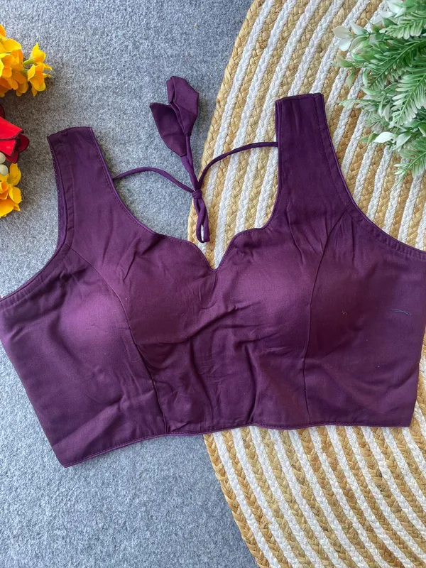 V-Neck_Crop_Blouse_–_Perfect_for_Ethnic_&_Fusion_Wear