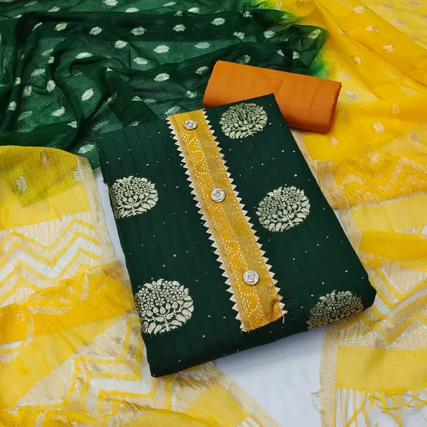 Vibrant_Green_and_Yellow_Designer_Suit_with_Zari_Booti_Work