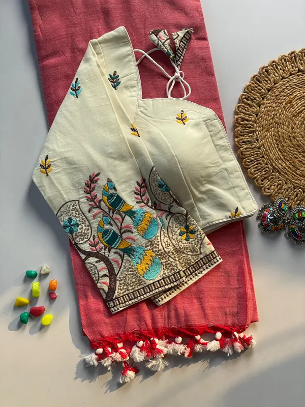 khadi_cotton_saree_with_an_embroidered_khadi_cotton_blouse