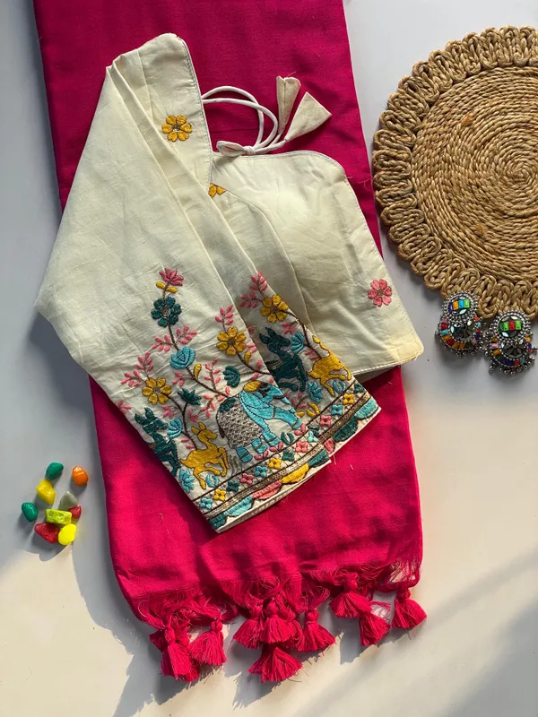 khadi_cotton_saree_with_an_embroidered_khadi_cotton_blouse