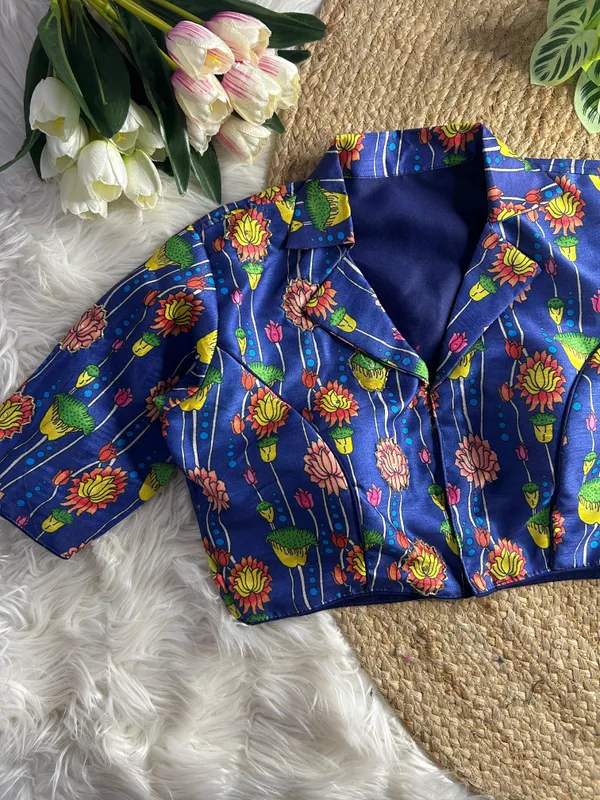 Blue_Blouse_Banglori_Silk_For_Women