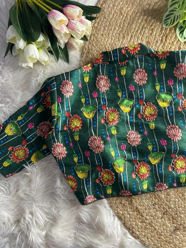 Green_Blouse_Banglori_Silk_For_Women