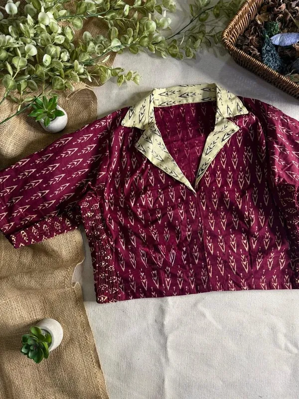 Classic_Ikat_Elegance_|_Flexi-Fit_Designer_Blouse