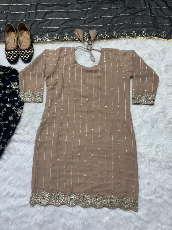 Grey_&_Black_Micro_Cotton_Kurta_Set_For_Women