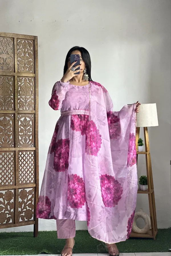 Pink_Organza_Gown_For_Women