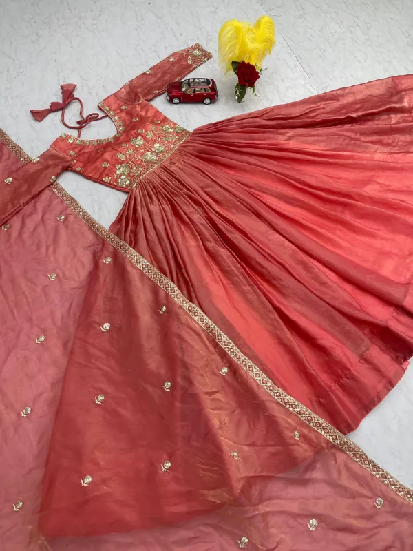 Orange_Fendi_Gown_For_Women