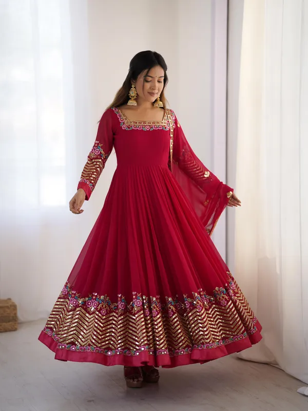 Elegant_Embroidered_Sequence_Designer_Anarkali_Three_Piece_Set
