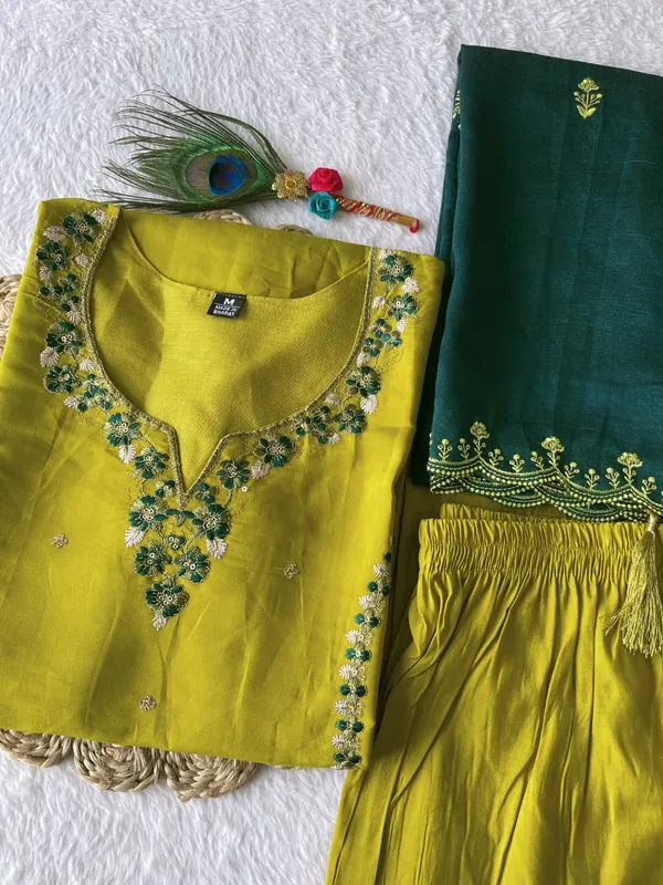 Launching_New_Designers_Kurti_Pent_Dupatta_Set