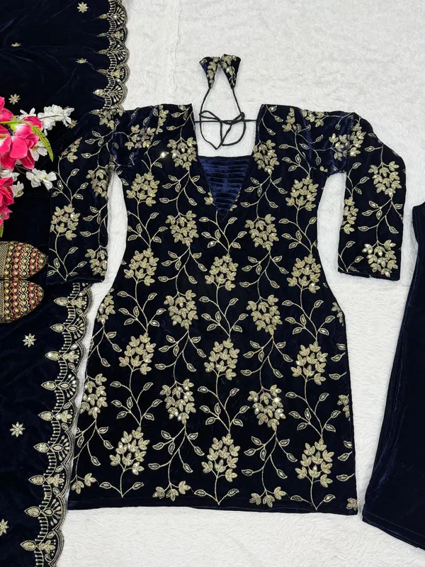 Pure_Heavy_Viscose_Velvet_With_*Heavy_Embroidery_Multi_Sequence_Work*_With_Full_Embroidery_Sleeve