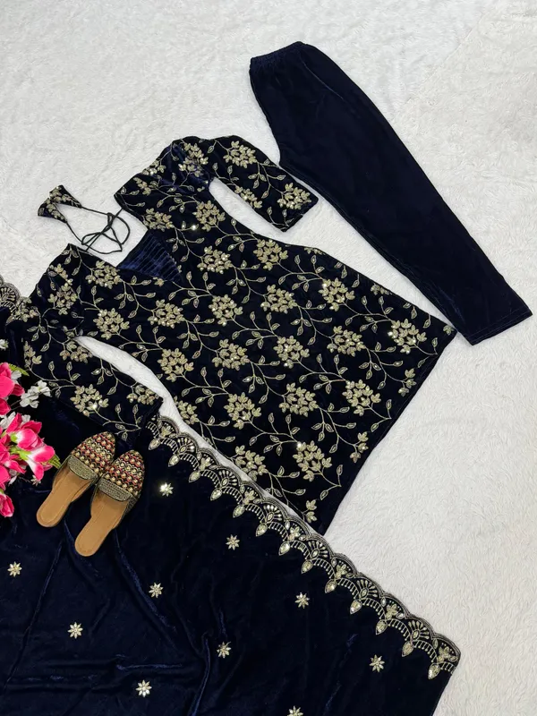 Pure_Heavy_Viscose_Velvet_With_*Heavy_Embroidery_Multi_Sequence_Work*_With_Full_Embroidery_Sleeve