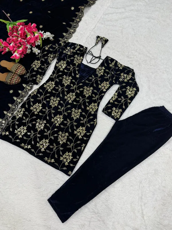 Pure_Heavy_Viscose_Velvet_With_*Heavy_Embroidery_Multi_Sequence_Work*_With_Full_Embroidery_Sleeve