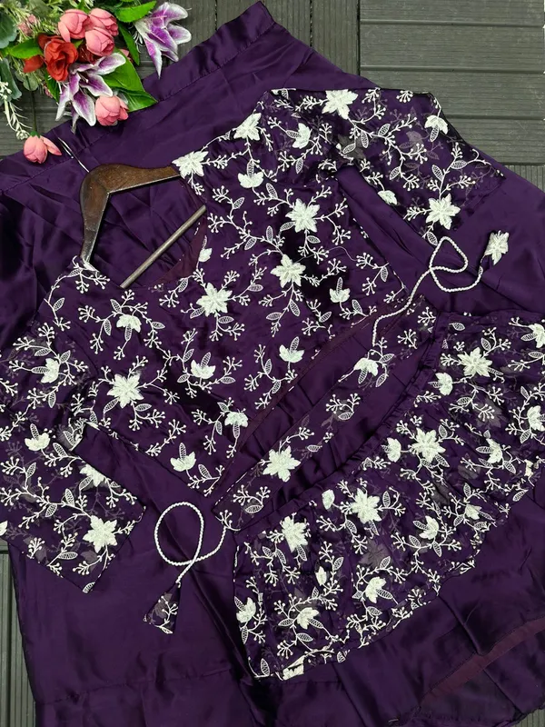 Purple_Micro_Cotton_Lehenga_Choli_For_Women