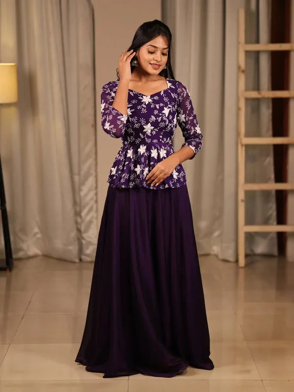 Purple_Micro_Cotton_Lehenga_Choli_For_Women
