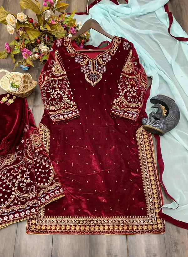 Women's_Pakistani_Suits_FOR_THIS_WINTER_SEASON_WEAR_VELVET_CORDING_SEQUENCE_EMBROIDERY_WORK_SUIT_WITH_DUPATTA
