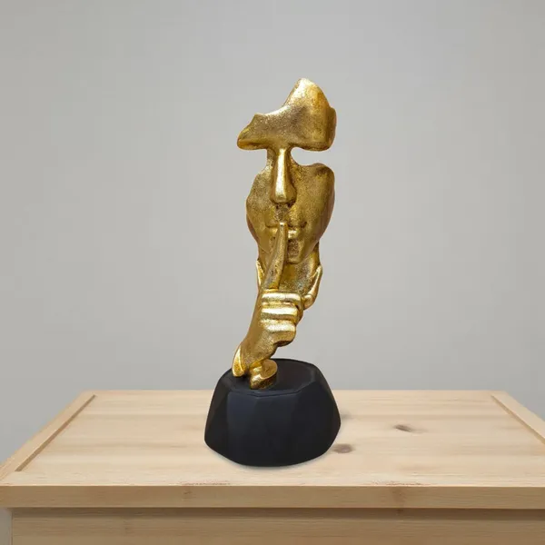 Multicolor_Resin,Quite_Face_Showpiece