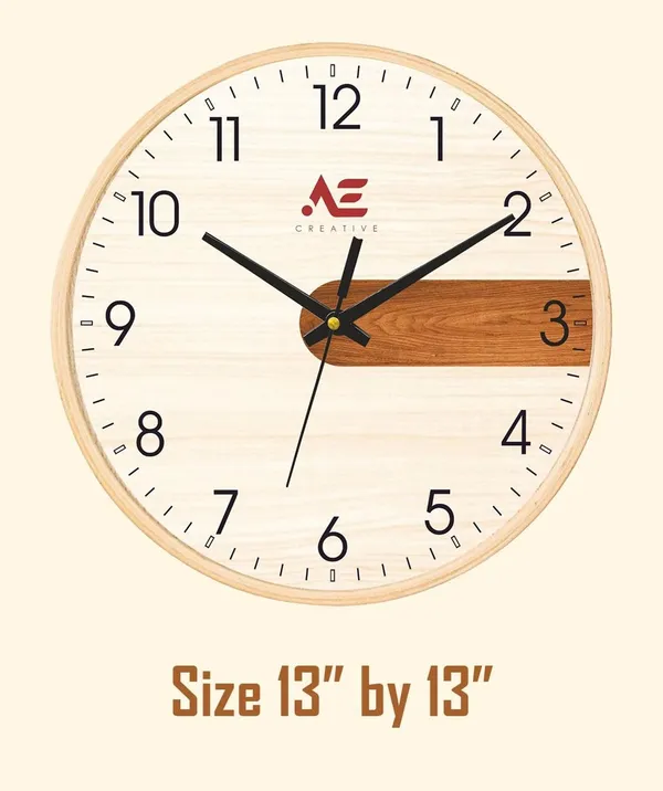 Multicolor_Plastic_Aw_Clock_Wood