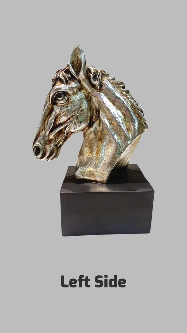 Multicolor_Resin_Silver_Horse_Face