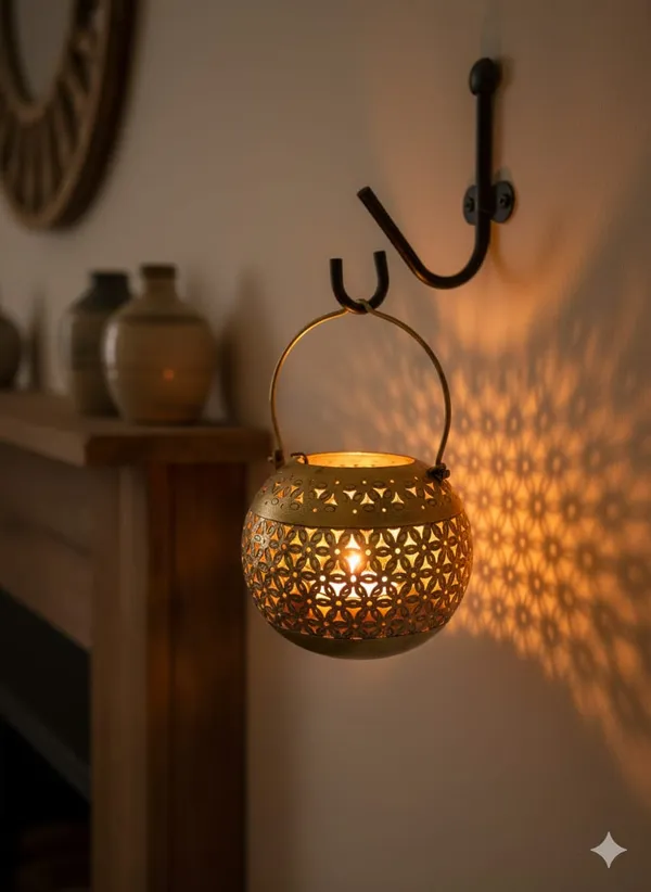 Multicolor_Metal,Round_T_Light_Holder