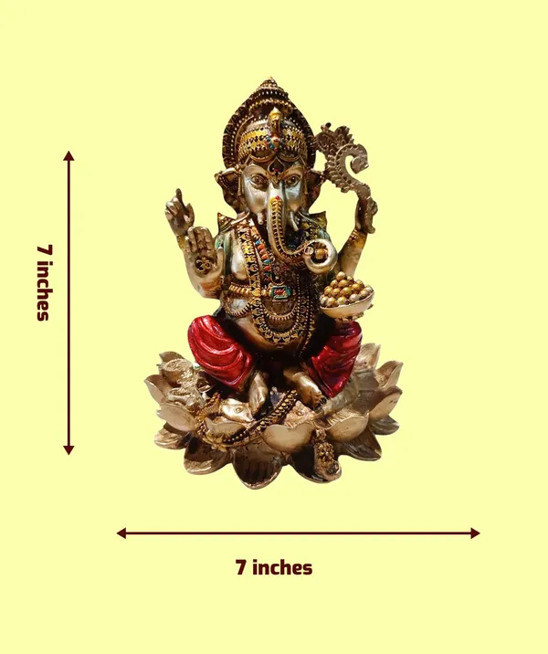 Multicolor_Resin_Ganesh_Laxami_Ji