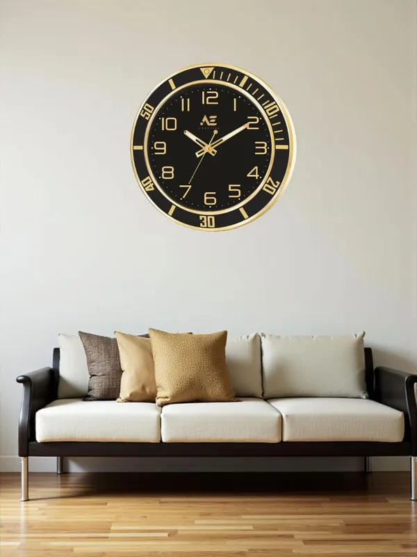 Multicolor_Plastic,Ae_Clock_Black_Gold