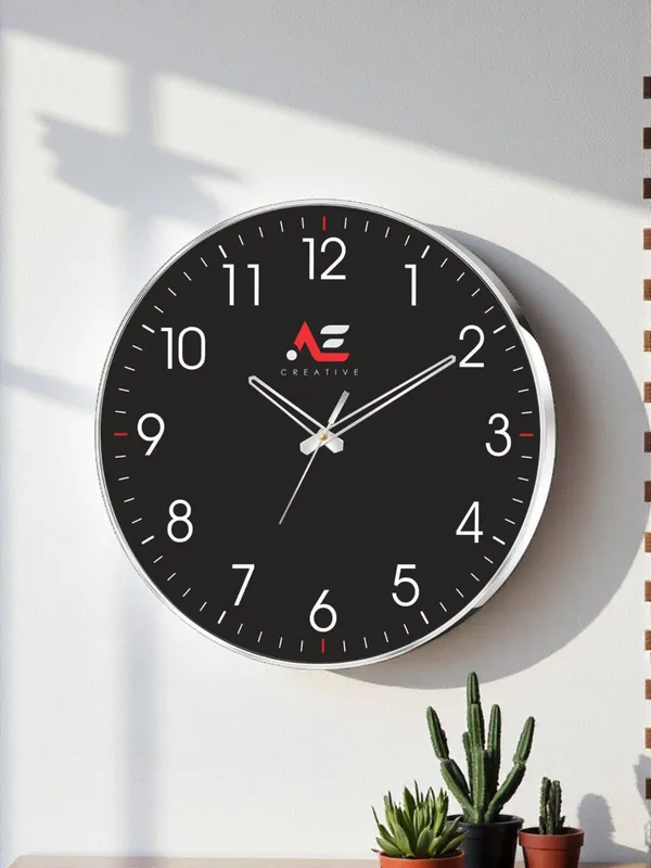 Multicolor_Plastic,Ae_Clock_Blacksilver