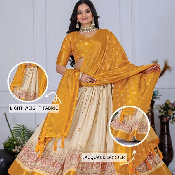 Yellow_Art_Silk_&_Silk_Blend_Embroidered_&__Floral_Print_&_Geometric_Print_&_Digital_Print_Lehenga_Choli_For_Women