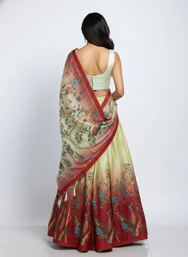 Designer_Ivory_Ombre_Figurative_and_Floral_Print_Dola_Silk_Digital_Print_Festive_Lehenga_Choli_For_Women