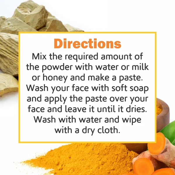 Multani_Mitti_Powder_|_Natural_Fuller's_Earth_for_Face_&_Hair_|_Removes_Dead_Skin,_Cleanses_Pores,_Reduces_Dandruff_&_Scalp_Itchiness_|_Soft_&_Glowing_Skin_(300g,_Multani_Mitti_&_Turmeric)
